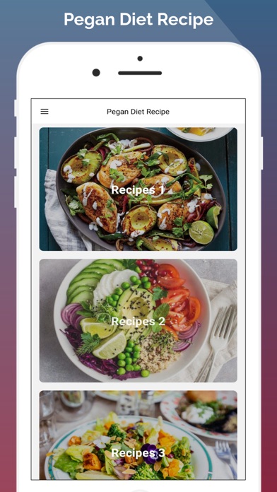 Pegan Diet Recipe Screenshot