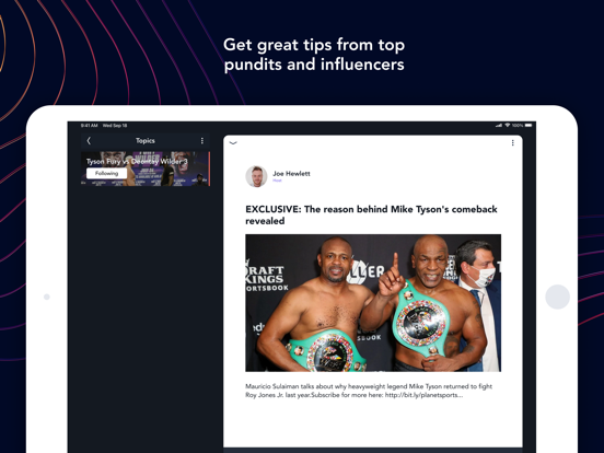 Screenshot #5 pour Planet Sport Network