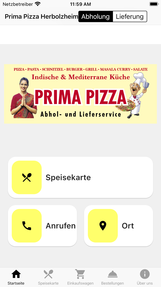 Prima Pizza Herbolzheim - 2.2.11 - (iOS)