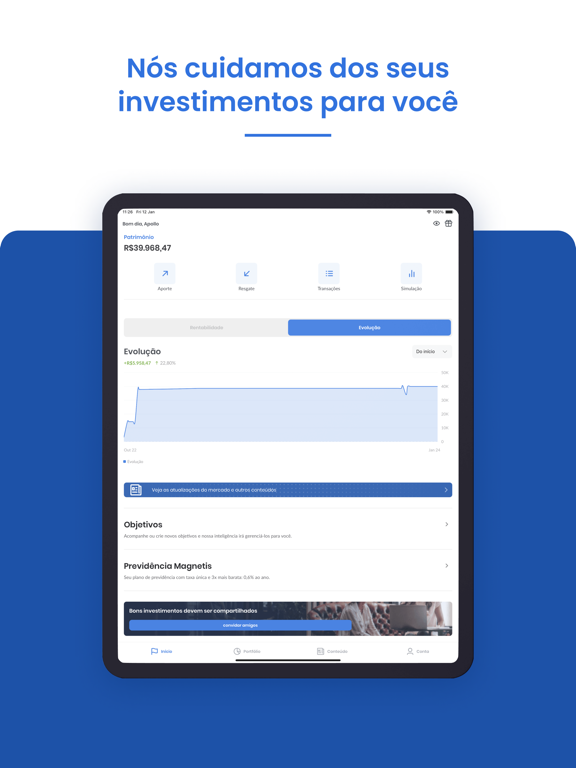 Screenshot #5 pour Magnetis Investimentos