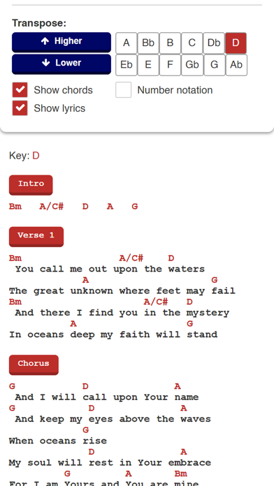Psalmnote Screenshot