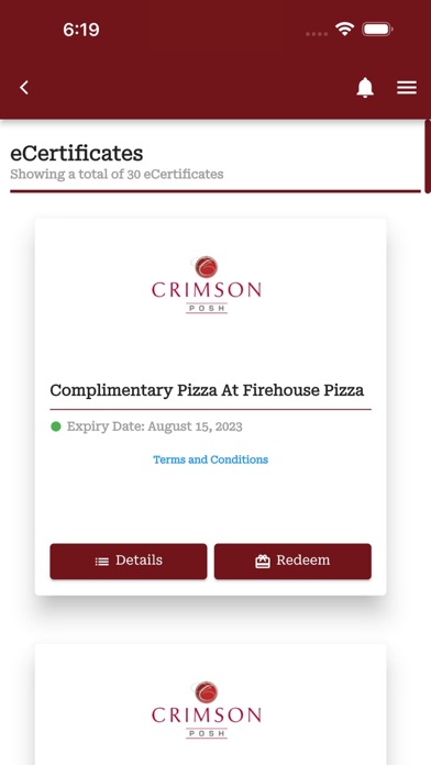 Crimson Posh Screenshot