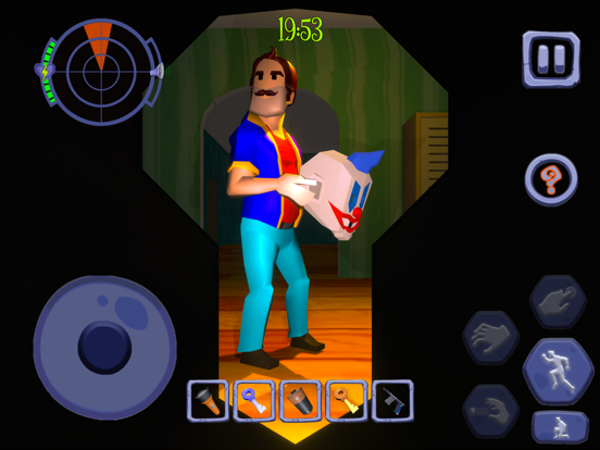 Scary Clown Neighbor iPad screenshot 6 - Games app