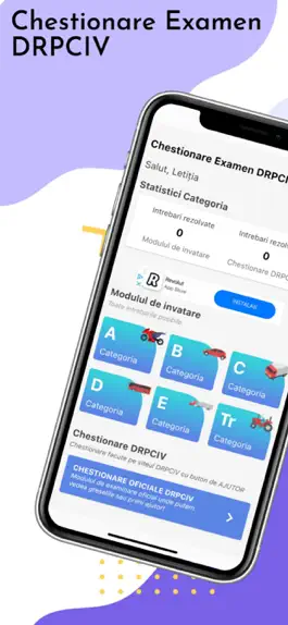 Game screenshot Chestionare Auto Examen DRPCIV mod apk