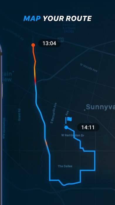 FitGet: GPS Sport  走る距離を測るアプリのおすすめ画像3