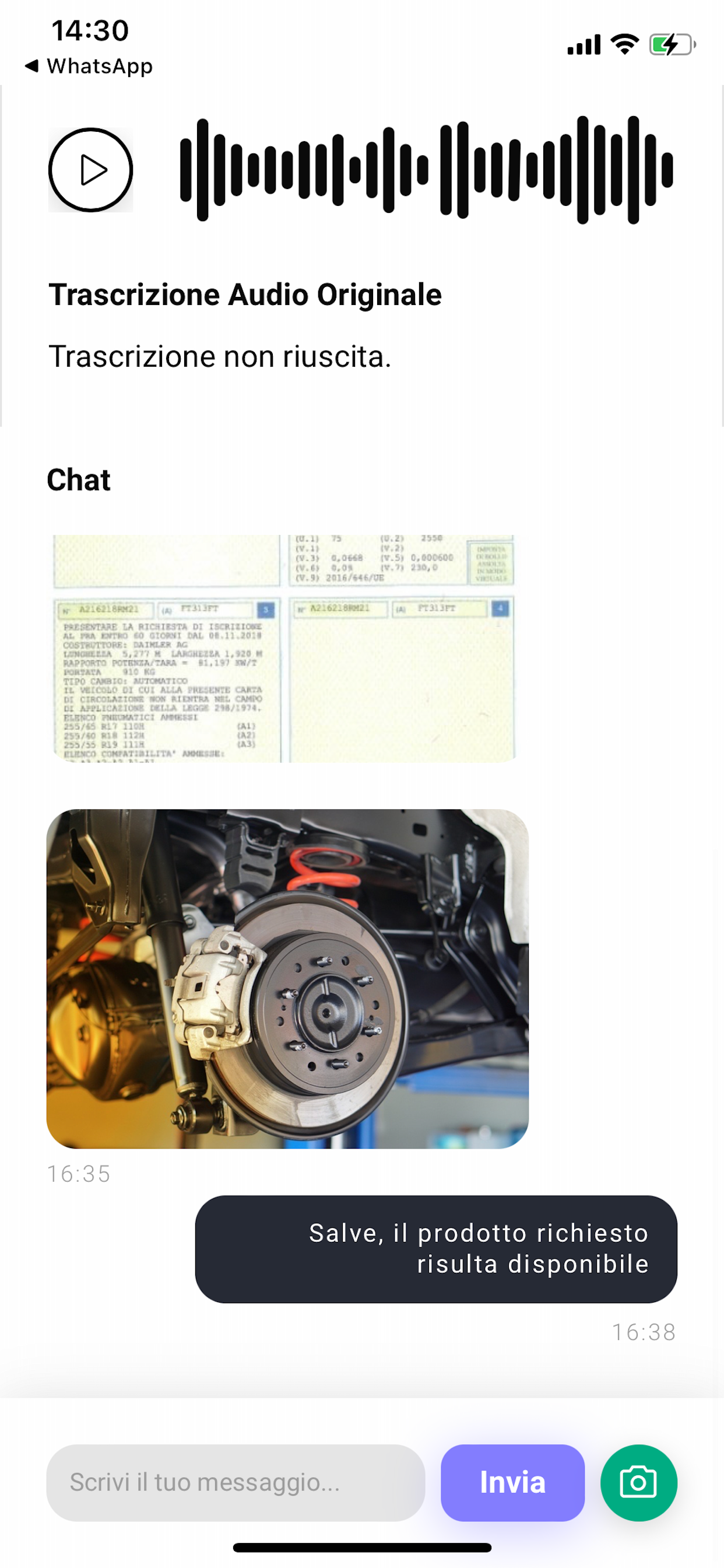 GarageText Dashboard