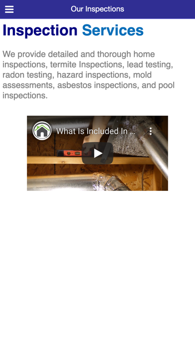 Jayson Home Inspection Screenshot