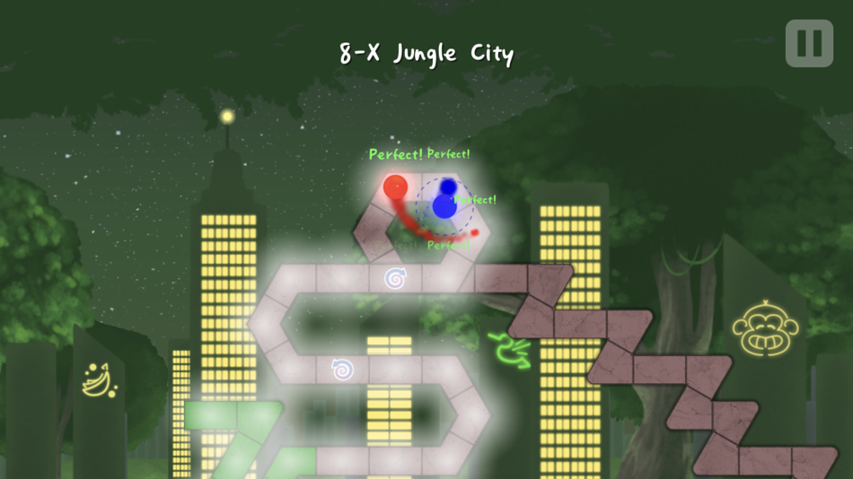 #2. A Dance of Fire and Ice (iOS) بواسطة: 7th Beat Games S.A.C.