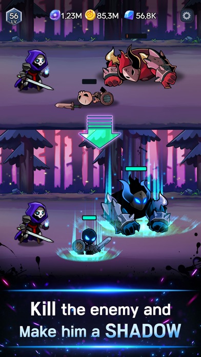 Screenshot #2 pour Shadow Knights : Idle RPG