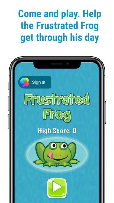 Frustrated Frog Screenshot