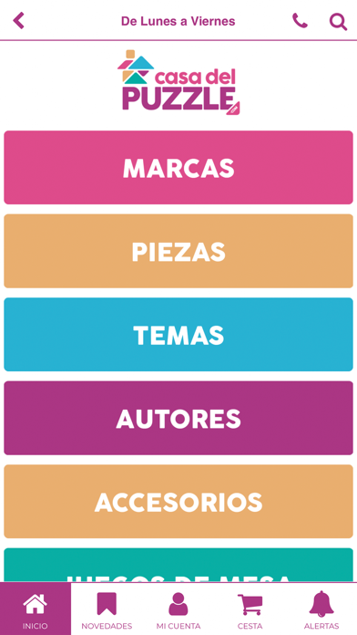 Screenshot #1 pour Casa del Puzzle