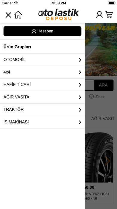 Oto Lastik Deposu Screenshot