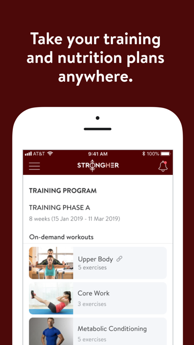 StrongHer Women Training Screenshot