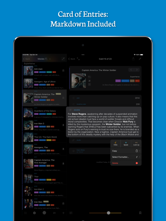 Screenshot #6 pour Kase₄: Your Personal Database