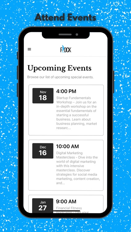 Flock - Education & Networking screenshot-3