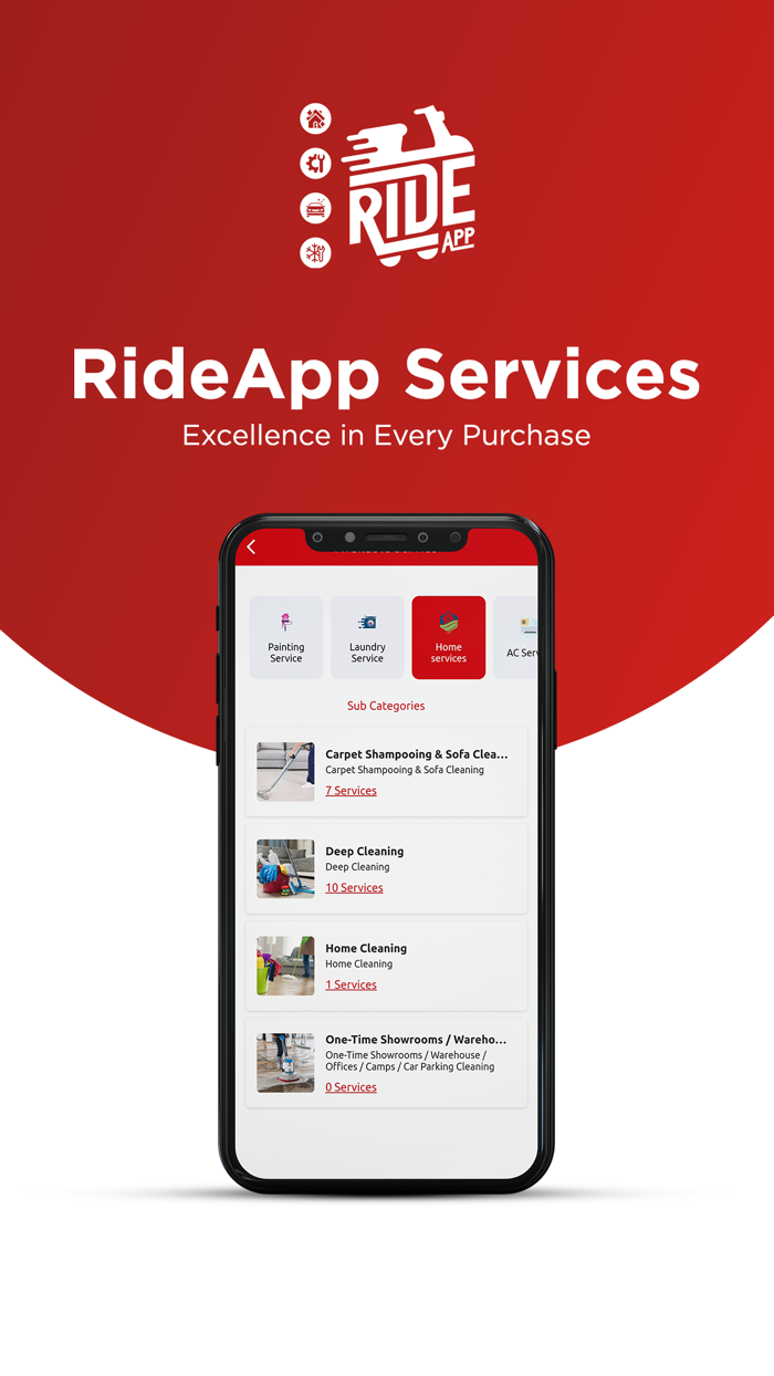 RideApp Services