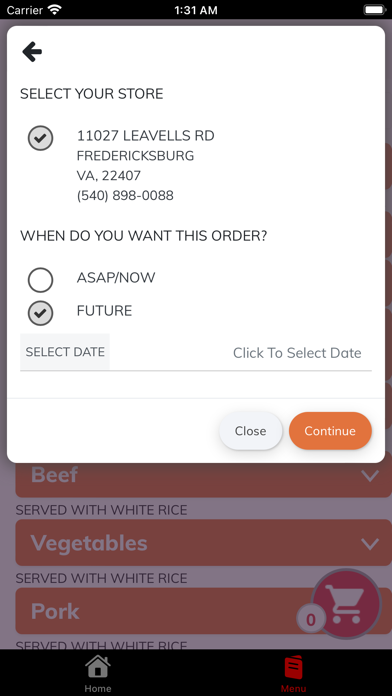 Formosa Cafe Chinese Screenshot