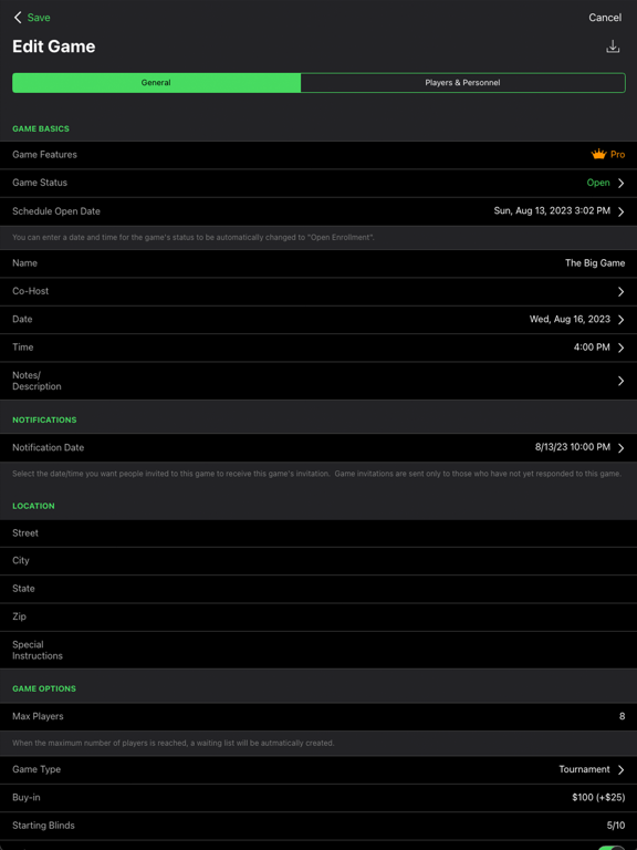 Screenshot #6 pour Poker Host Pro