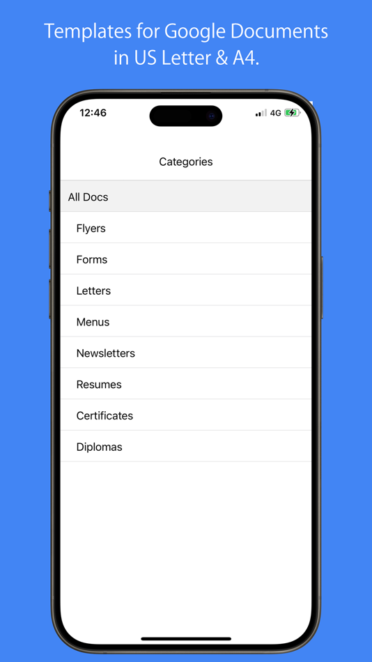 #1. Documents for Google Documents (macOS) 来自: UAB Macmanus