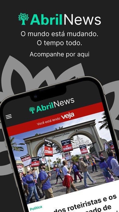 Abril News Screenshot