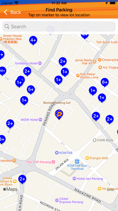 Penang Smart Parking Screenshot