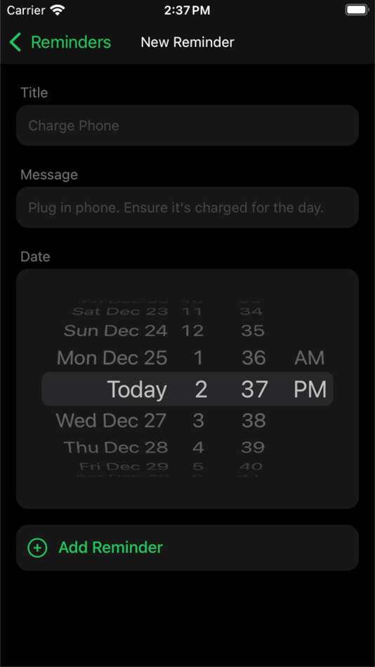#4. Quick Reminder (iOS) 由: Jasper Aelvoet