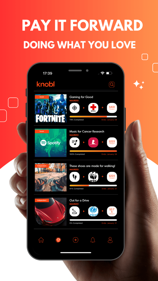 #1. Knobl (iOS) 由: Knobl