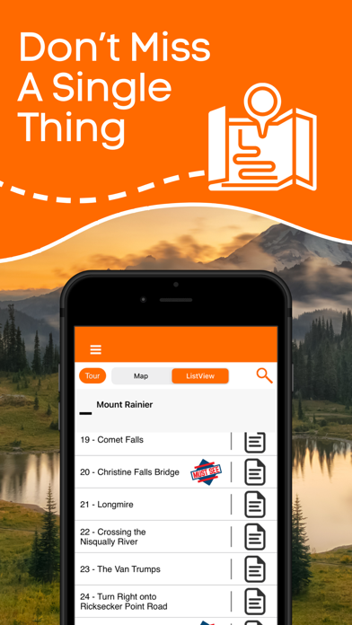 Mt. Rainier National Park Tour Screenshot