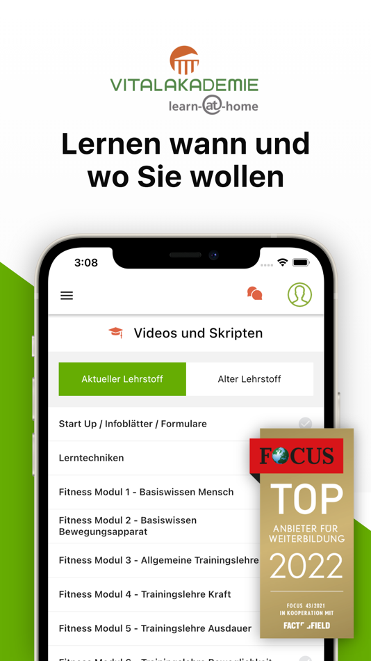 #1. Vitalakademie Learn@Home (iOS) 由: Engel Learn GmbH