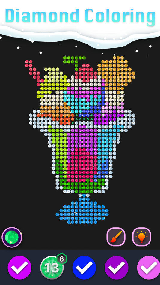 #5. Diamond Painting Art by Number (iOS) By: 丽丹 王