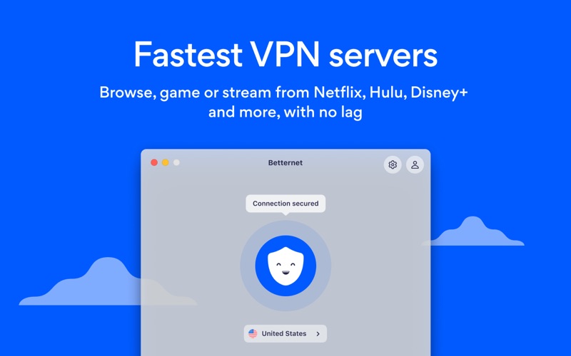 Screenshot #1 for VPN: Betternet Best WiFi Proxy