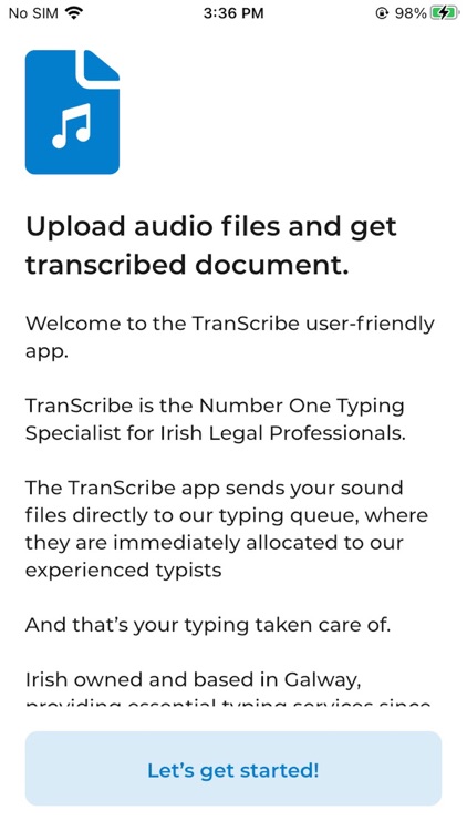 TranScribe App