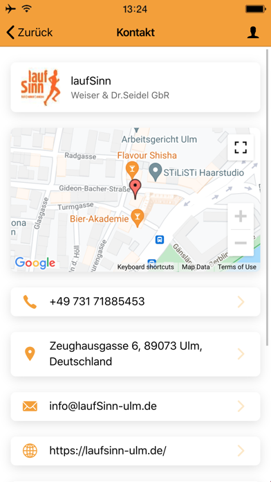 LaufSinn - Ulm Screenshot