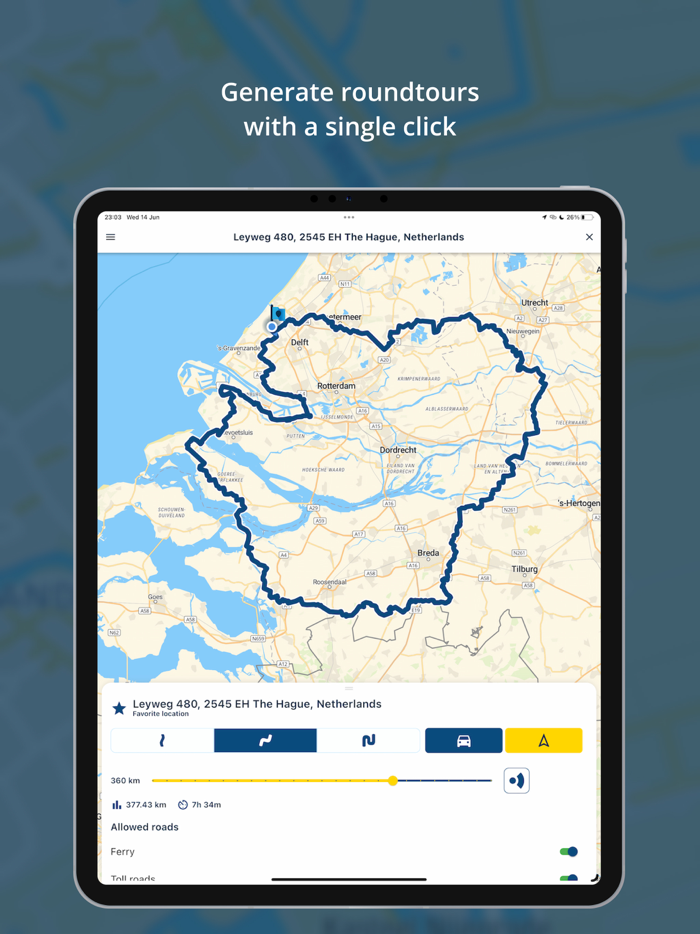 MyRoute-app