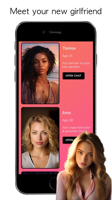 AI Girlfriend & Boyfriend Sim Screenshot