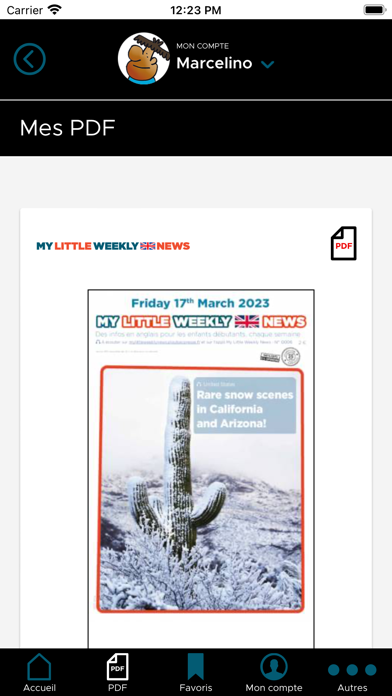 My Little Weekly News Screenshot