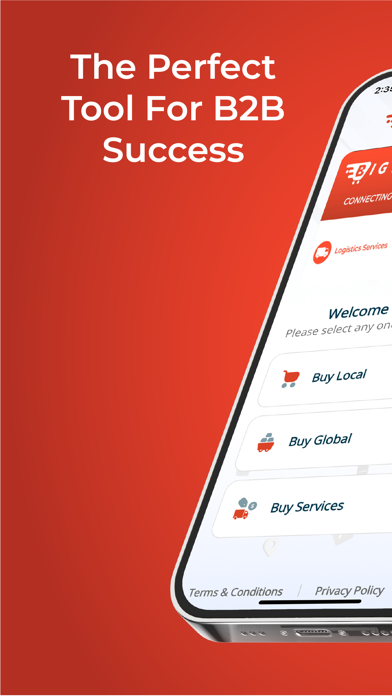 BigTrader - B2B Marketplace Screenshot