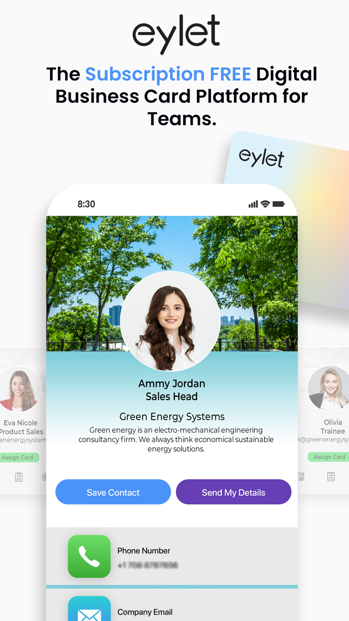 Eylet Digital Business Card