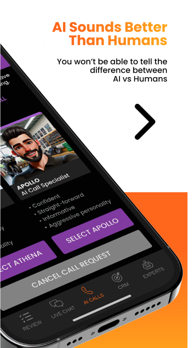 BikerBot : AI Call Center Screenshot