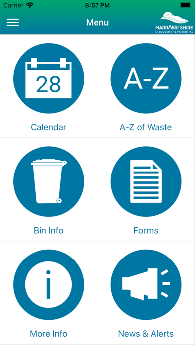 Narrabri Shire Waste Screenshot