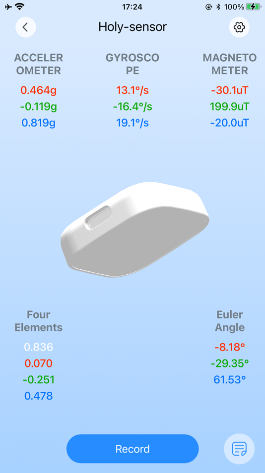 #2. Holyiot-sensor (iOS) 由: Shenzhen Hong yi yun jia technology Co.,LTD
