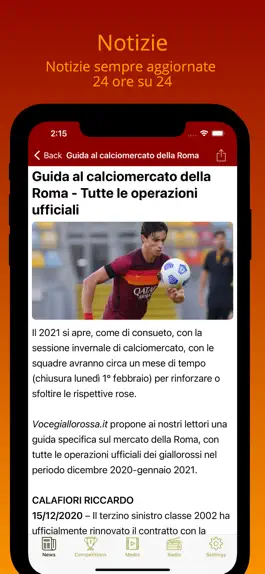 Game screenshot Voce Giallorossa hack