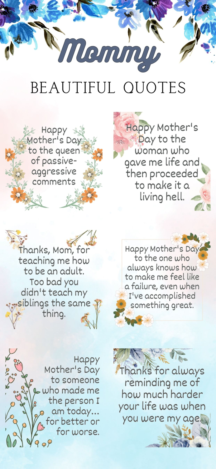 Hilarious Mom Texts One-liners