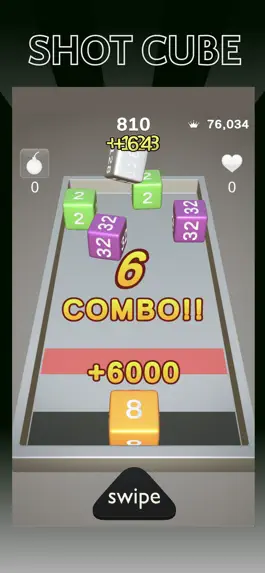Game screenshot SHOT CUBE :3D Block chain Game mod apk
