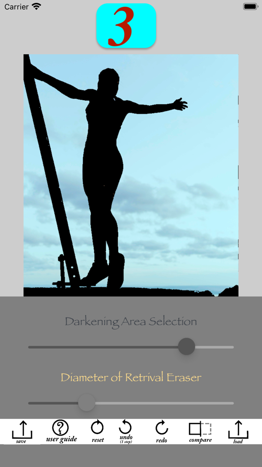 #6. Sunset Silhouette App Sky Edit (iOS) 由: Kiarash Ahi