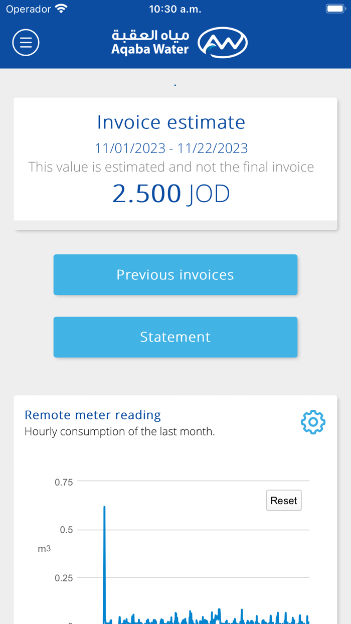 Aqaba water online services