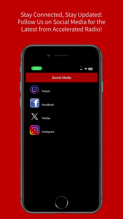 Accelerated Radio Mobile App