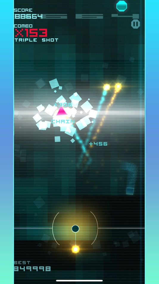 #1. Blokshot Evolution (iOS) 由: Player1games Inc.
