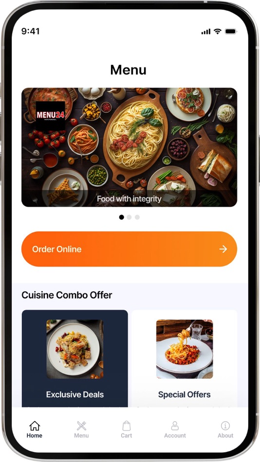 Menu 24 (iOS) Podle: RedoQ Software