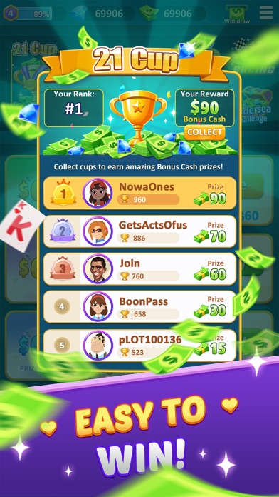 21 Dash - Win Real Cash Screenshot